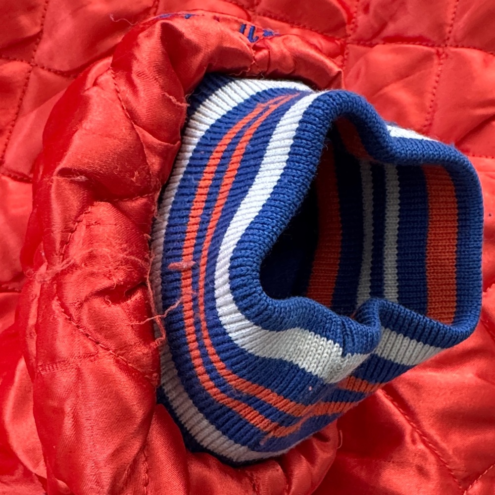 Mitchell & Ness NY Mets Cooperstown Collection Reversible Varsity Jacket - Picture 12 of 12